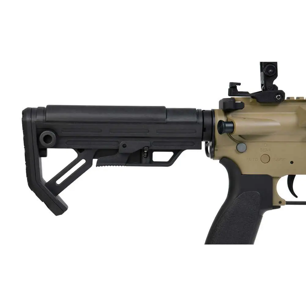 FUSIL SAIGO DEFENSE SHINOBI AEG TAN / NEGRA - Imagen 5