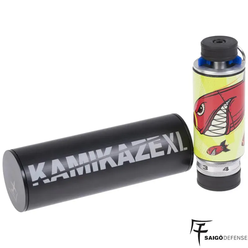 GRANADA KAMIKAZE XL AMARILLA SAIGO DEFENSE - Imagen 2