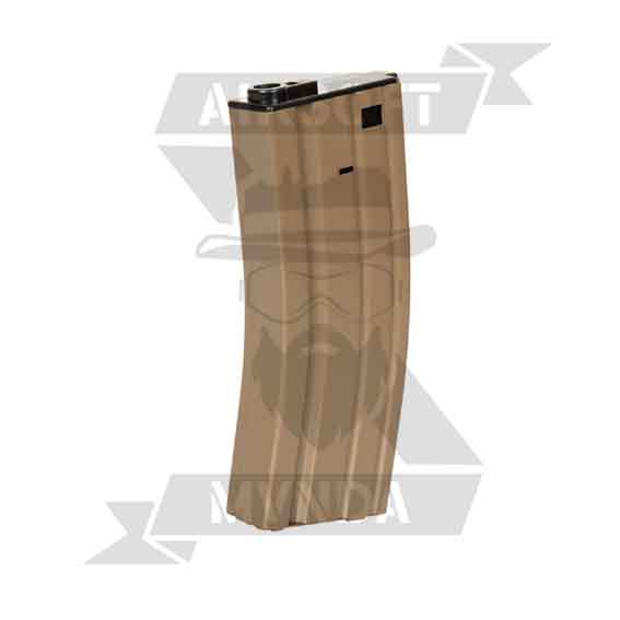 CARGADOR MID-CAP M4/M16 METAL 150RD TAN