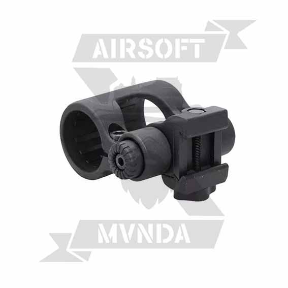 SOPORTE LINTERNA ELEMENT RIEL 22mm AJUSTABLE - Imagen 3