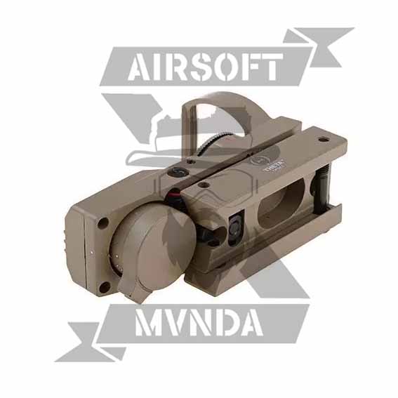 VISOR RED DOT THETA OPTICS OPEN REFLEX TAN - Imagen 4