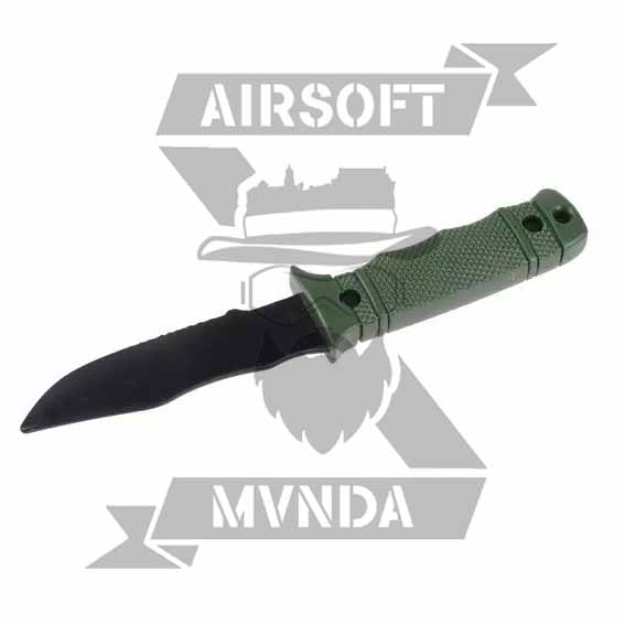 CUCHILLO M37 DUMMY VERDE OLIVA - Imagen 4