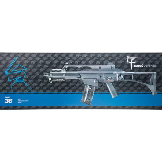 FUSIL SAIGO DEFENSE G36 AEG TAN - Imagen 4