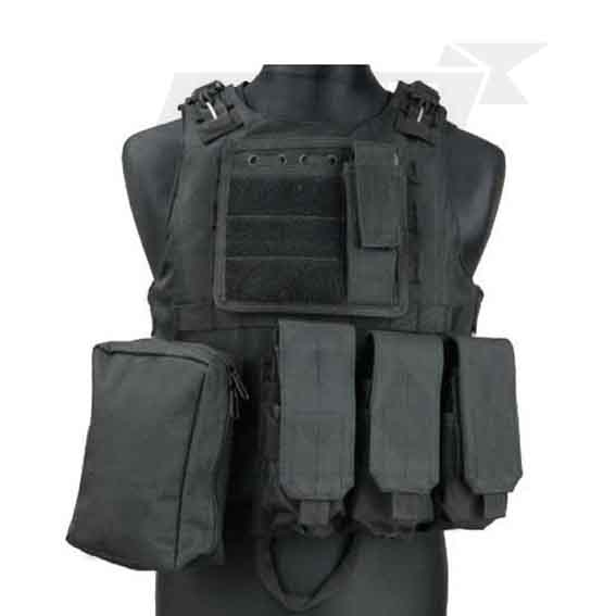 CHALECO TACTICO FSBE NEGRO