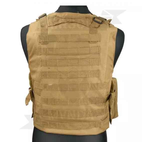 CHALECO TACTICO FSBE TAN - Imagen 2