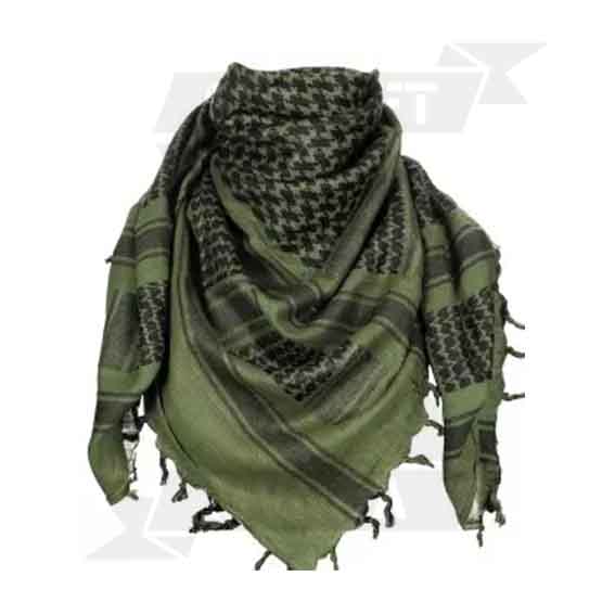 PA&amp;Ntilde;UELO PALESTINO 115X110 VERDE/NEGRO