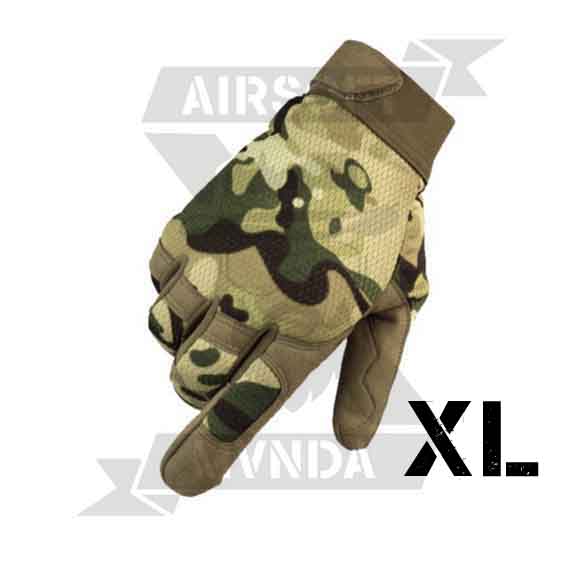 GUANTES T&Aacute;CTICOS A9 MULTICAM XL