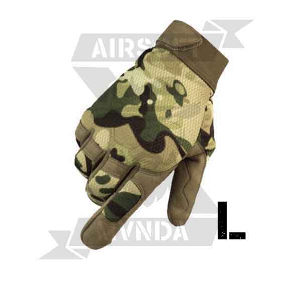 GUANTES T&Aacute;CTICOS A9 MULTICAM L