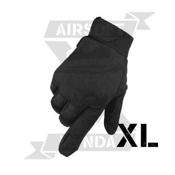 GUANTES T&Aacute;CTICOS A9 NEGRO XL