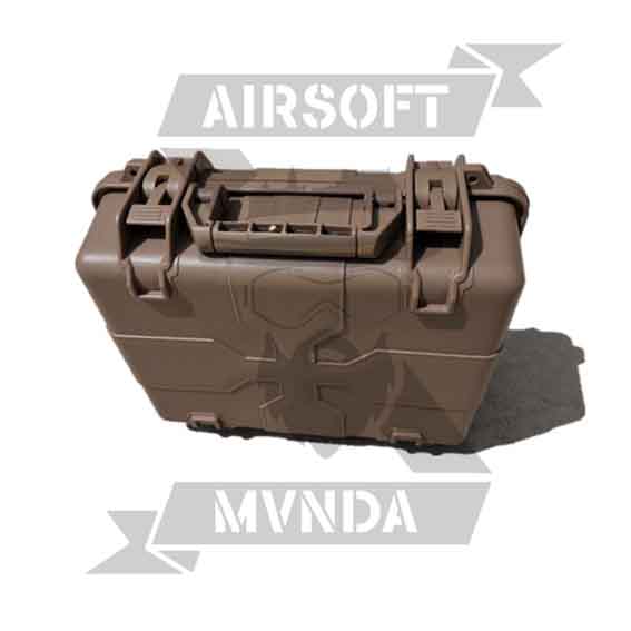 MALETIN RIGIDO FMA 28X24.5X10.8 ACOLCHADO TAN - Imagen 3