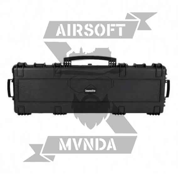 MALETIN TRANSPORTE FUSIL DRAGONPRO RIGIDA 119 X 40 X 16 CM NEGRA