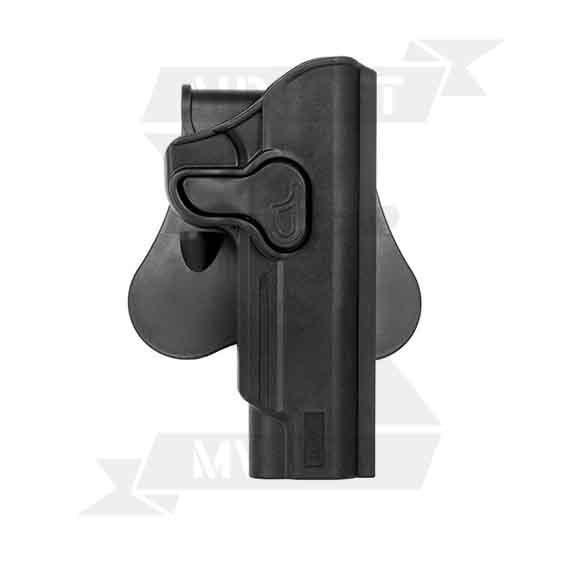 PISTOLERA AMOMAX RIGIDA 1911 DIESTRO NEGRA