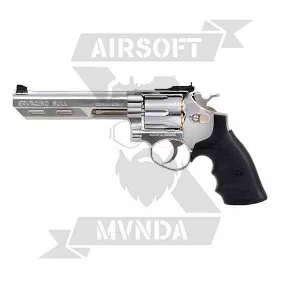 REVOLVER HFC HG-133C GAS SILVER