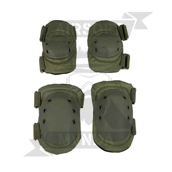 RODILLERAS Y CODERAS SWISS ARMS VERDE