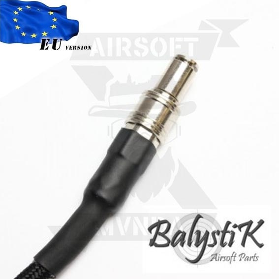 LINEA HPA BALYSTIK EU NEGRA + TETINA MACHO EU + ACOPLADOR 1/8 NPT MACHO EU - Imagen 3