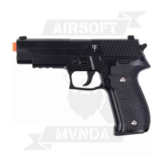 PISTOLA SAIGO 226 MELLE FULL METAL NEGRA REDTIP