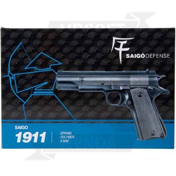 PISTOLA SAIGO 1911 MUELL NEGRO - Imagen 3