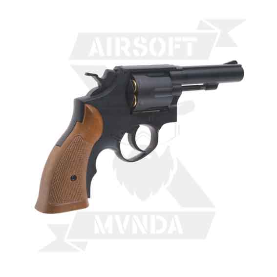 REVOLVER HFC HG-131 GAS NEGRA - Imagen 5