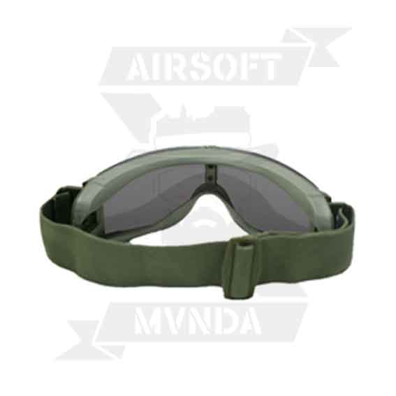 GAFAS PRTECCION RK5 CON 3 LENTES VERDE - Imagen 3