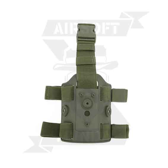 PERNERA RIGIDA PARA PISTOLERA O PORTACARGADORES VERDE GB-36-V