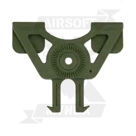 ARA&Ntilde;A MOLLE PARA PISTOLERA O PORTACARGADOR VERDE