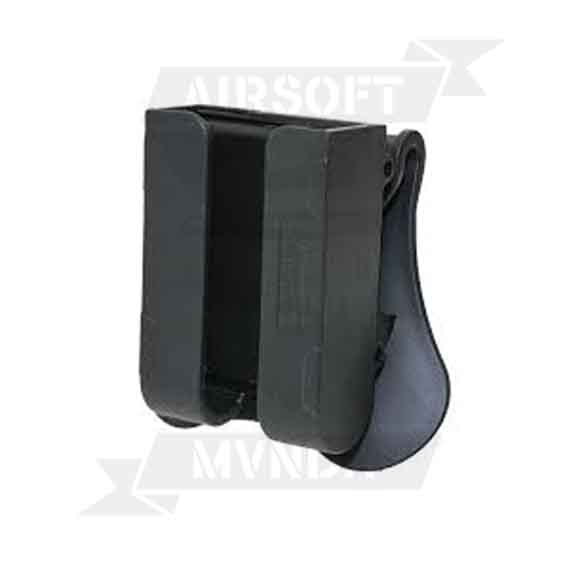 PORTACARTUCHOS AMOMAX RIGIDO AJUSTABLE NEGRO - Imagen 2