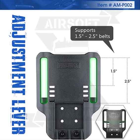 PERNERA AMOMAX ESTRECHA REGULABLE VERDE - Imagen 4