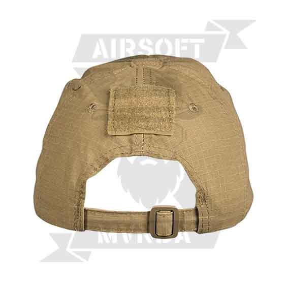 GORRA AIRSOFT VELCROS CON AJUSTE HEBILLA TAN - Imagen 2