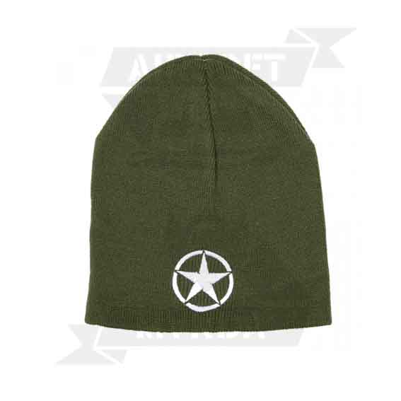 GORRO ACRILICO FOSTEX ESTRELLA CIRCULO VERDE - Imagen 2