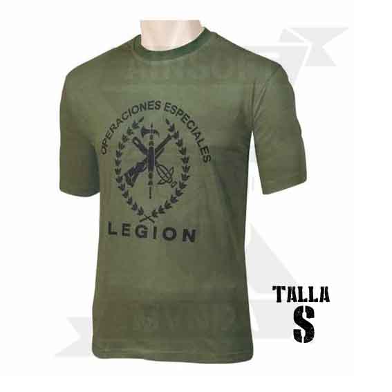CAMISETA LEGION GENERICA VERDE (S)