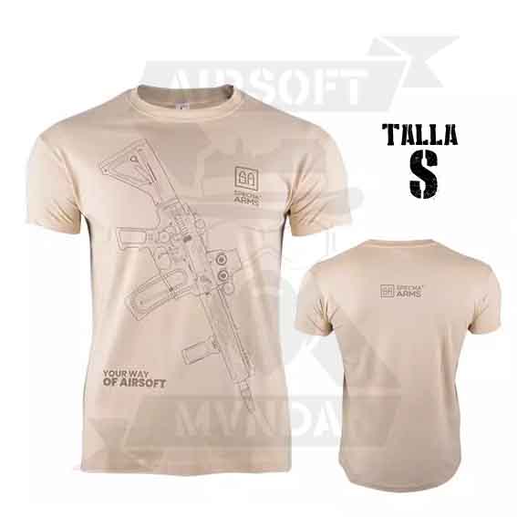 CAMISETA SPECNA ARMS M4 TAN (S)