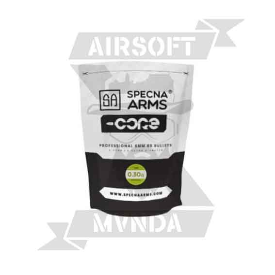 BOLAS SPECNA ARMS CORE BIO 0.30G 1KG BLANCA