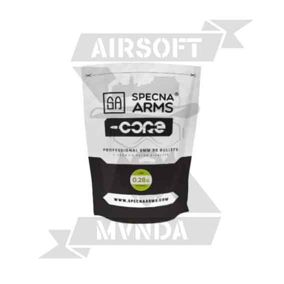 BOLAS SPECNA ARMS CORE BIO 0.28G 1KG BLANCA