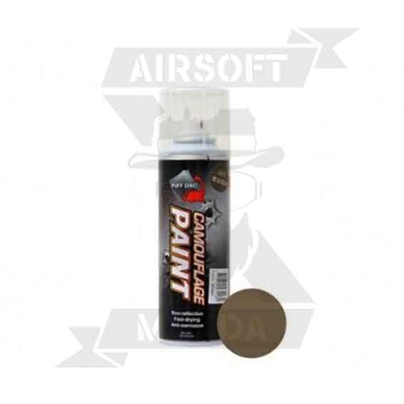 PINTURA PUFF DINO CAMO 220ml EARTH BROWN 