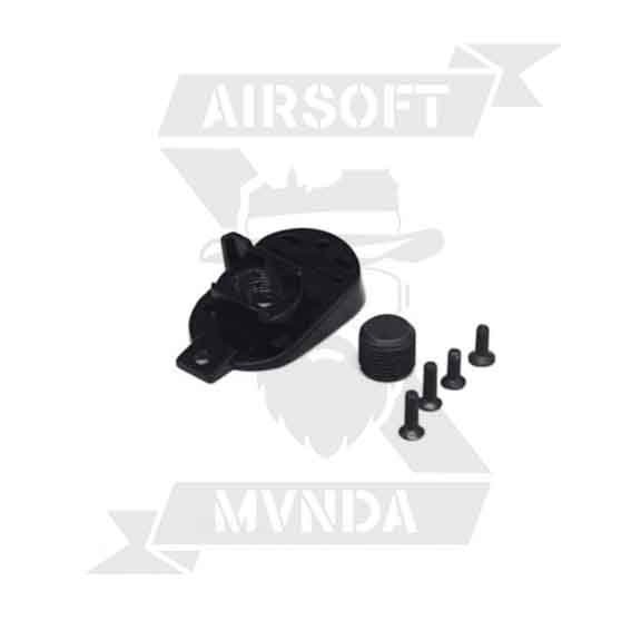 TAPA PISTLETE M4 + TORNILLO AIREADA NEGRO
