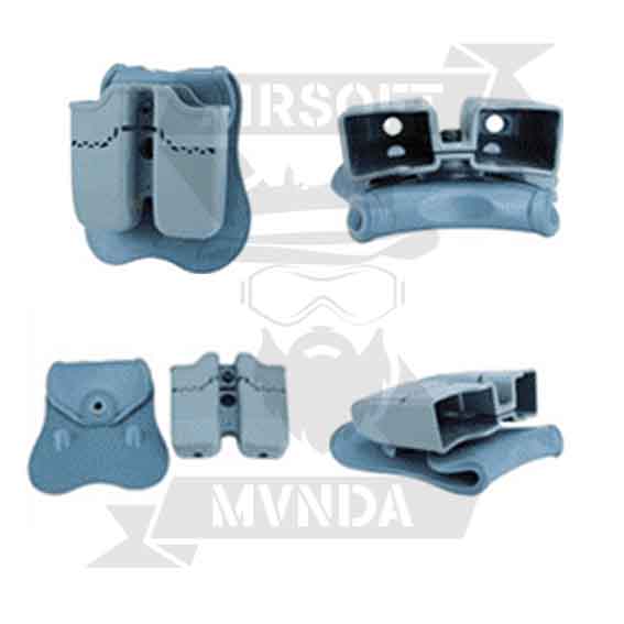 PORTACARGADOR RIGIDO G17 MG-40 VERDE - Imagen 2