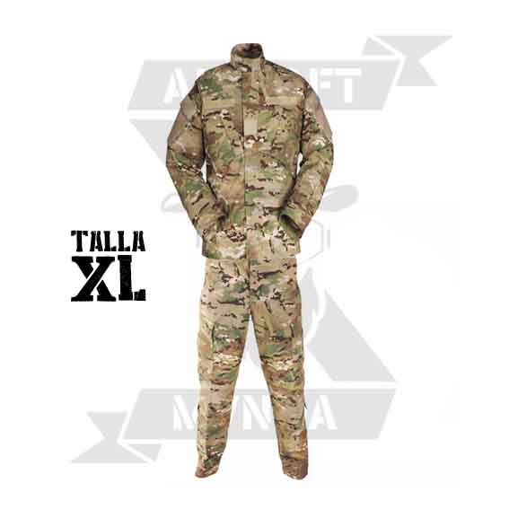 UNIFORME COMPLETO MULTICAM (XL)