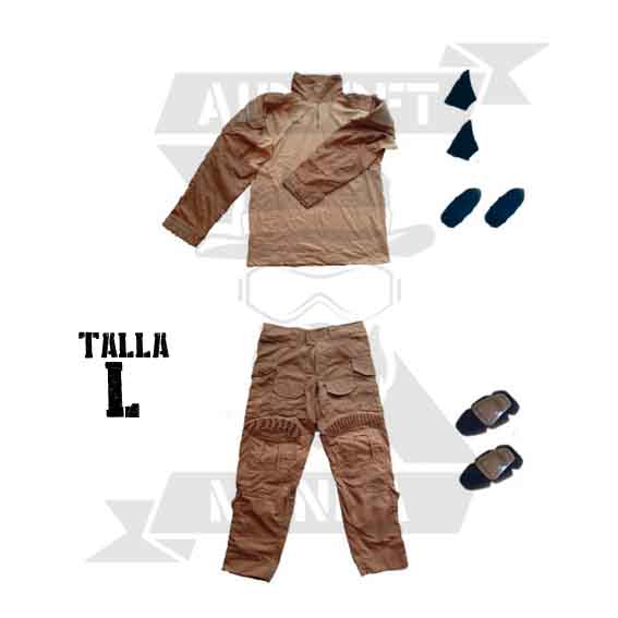 UNIFORME DELUXE COMPLETO DARK EARTH (L)
