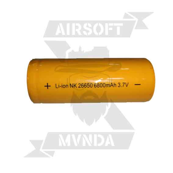PILA RECARGABLE 26650 SIMPLE 6800mah 3.7v