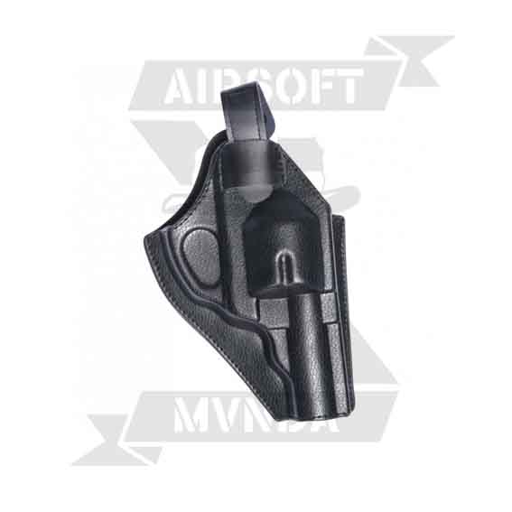 FUNDA REVOLVER ASG DAN WESSON 2.5&amp;quot;-4&amp;quot; CORTA NEGRA