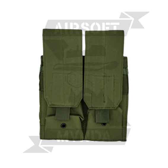 PORTACARGADOR DOBLE MOLLE VERDE