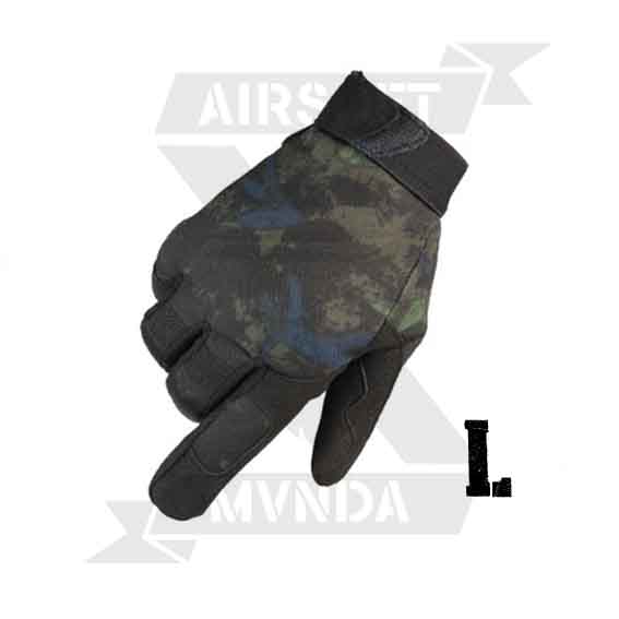 GUANTES T&Aacute;CTICOS A9 MC NEGRO (L)