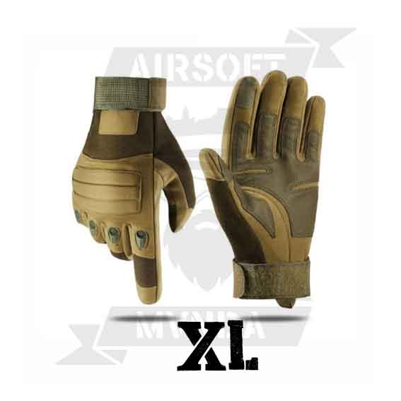 GUANTES T&Aacute;CTICOS Z915 VERDE (XL)