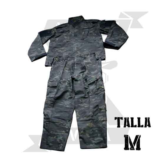 UNIFORME DRAGONPRO AU001 MC NEGRO (M)
