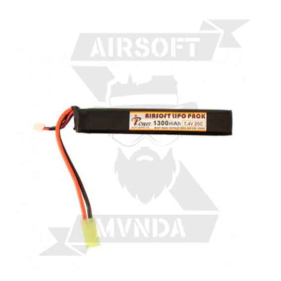 BATERIA IPOWER 7.4V 1300mAh 20C 1 STICK