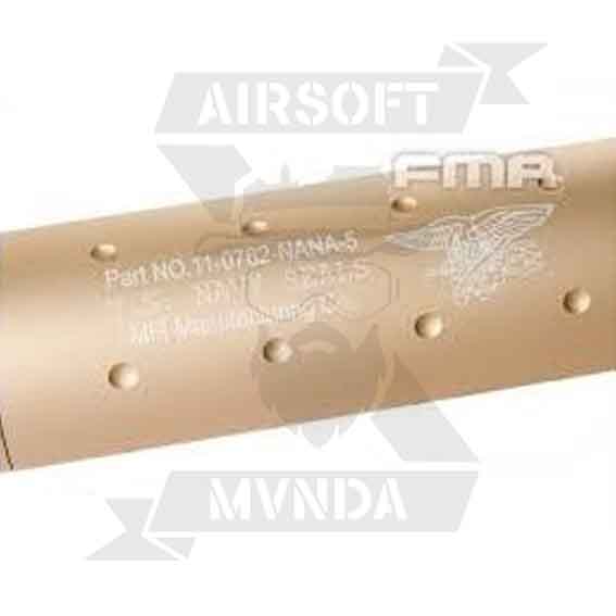 SILENCIADOR FMA STUBBY NAVY SEALS108MM COBRE - Imagen 5