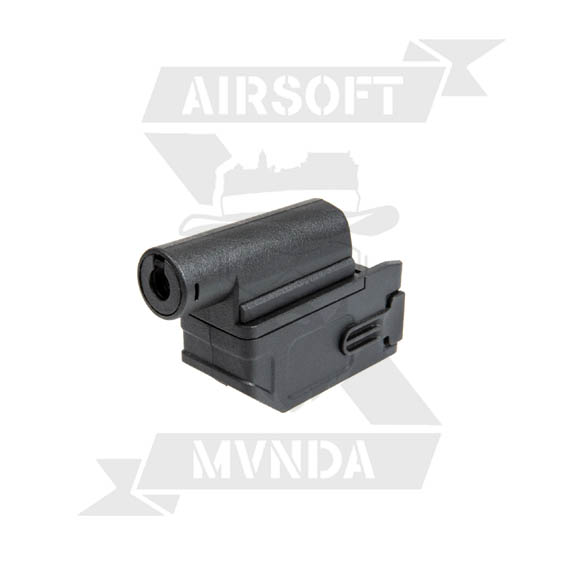 ADAPTADOR CARGADOR M4 PARA ESCOPETA NEGRO