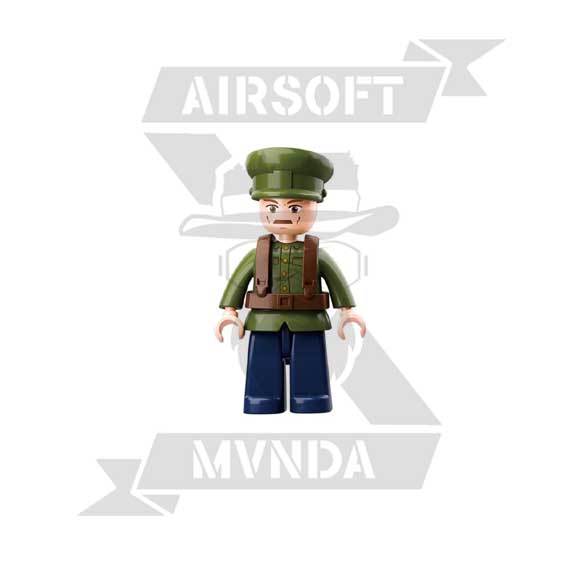 MU&Ntilde;ECO SLUBAN ARMY JEEP 91PCS VERDE - Imagen 3