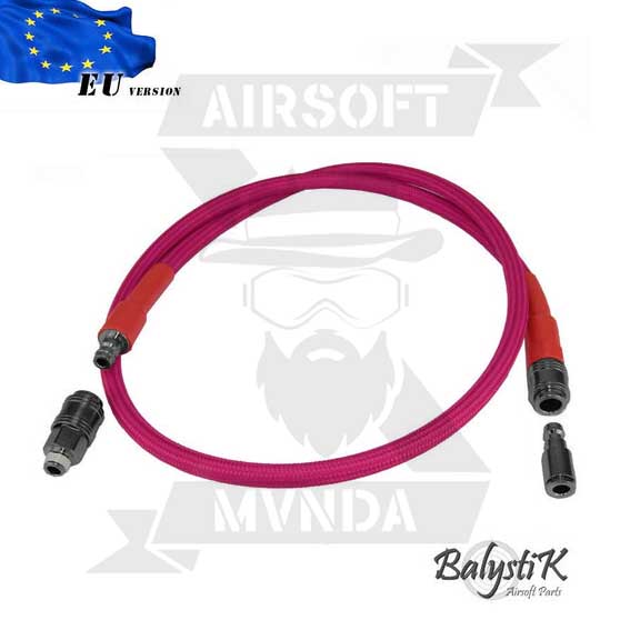 LINEA HPA BALYSTIK EU ROSA + TETINA MACHO EU + ACOPLADOR 1/8 NPT MACHO EU