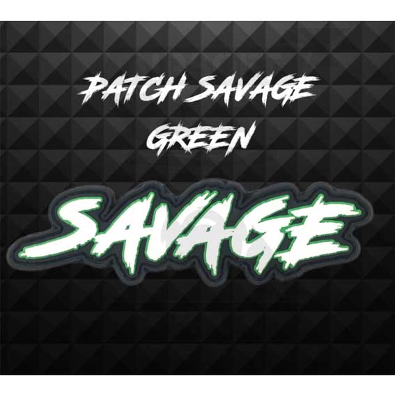 PARCHE 3D SAVAGE VERDE